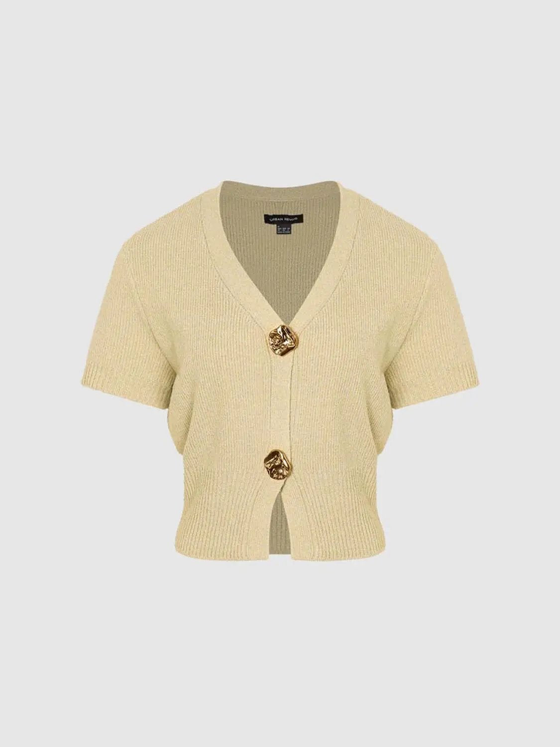 Short Sleeve Knitted Cardigans