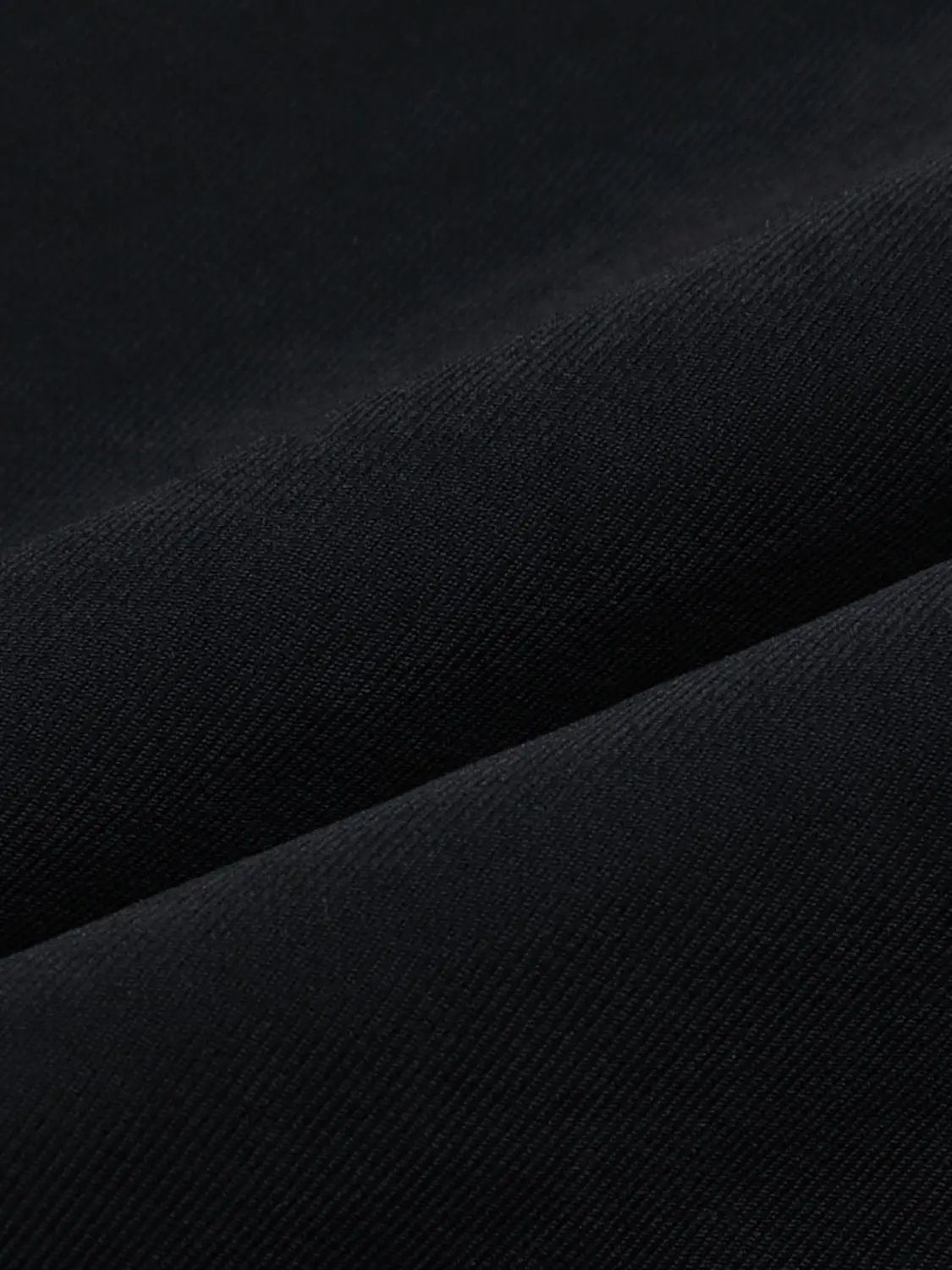 Relaxed Straight Leg Pants With Elastic Waist Drawstring