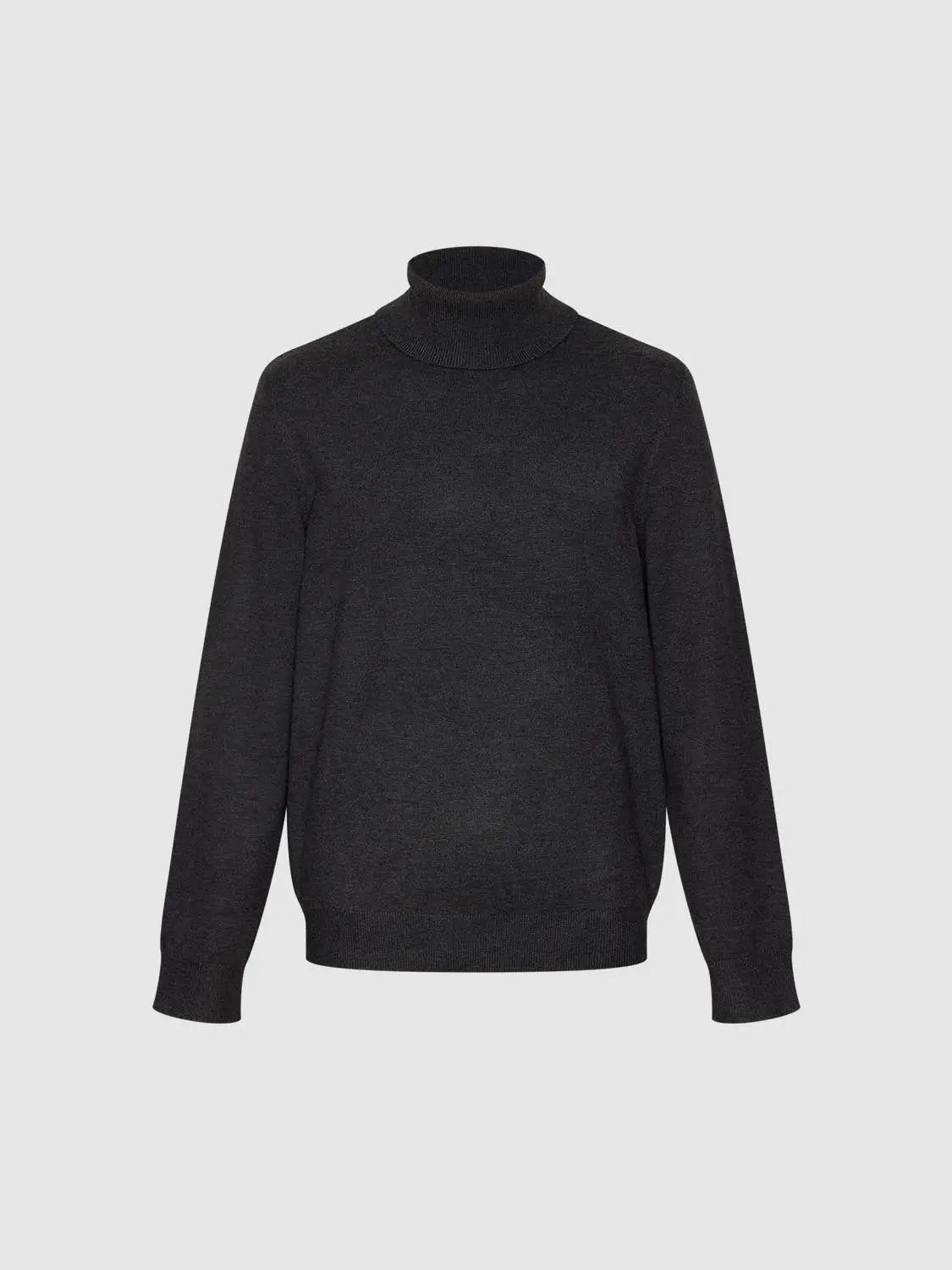 Textured Ribbed Mock Neck Long Sleeve Sweater