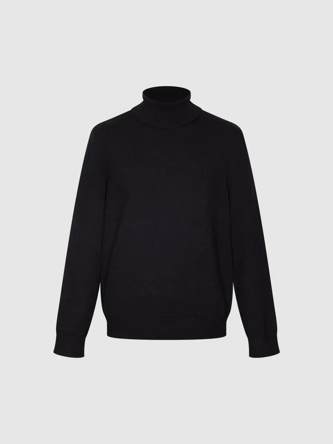 Textured Ribbed Mock Neck Long Sleeve Sweater