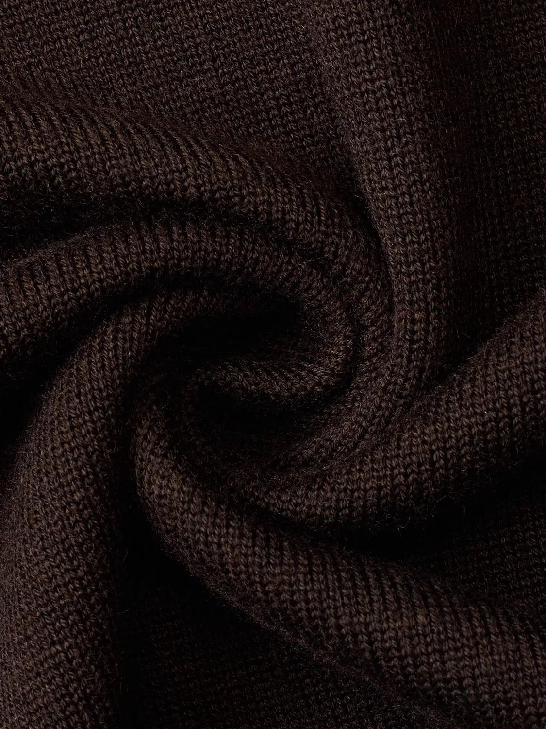 Textured Ribbed Mock Neck Long Sleeve Sweater