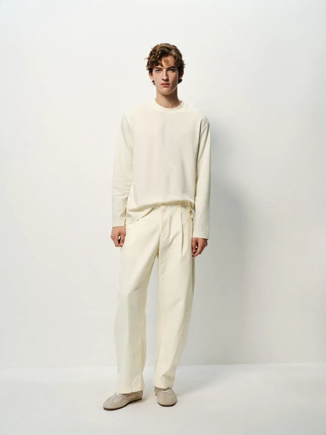 Thin Regular Fit Crew Neck Long Sleeve T-Shirt