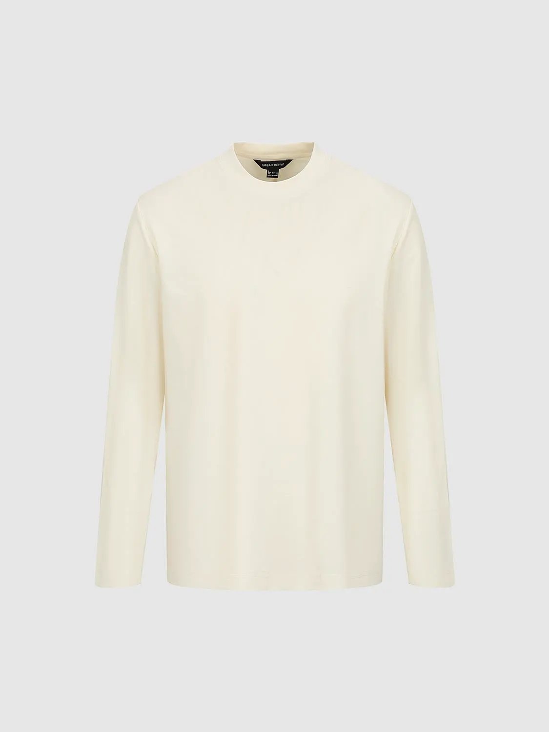 Thin Regular Fit Crew Neck Long Sleeve T-Shirt