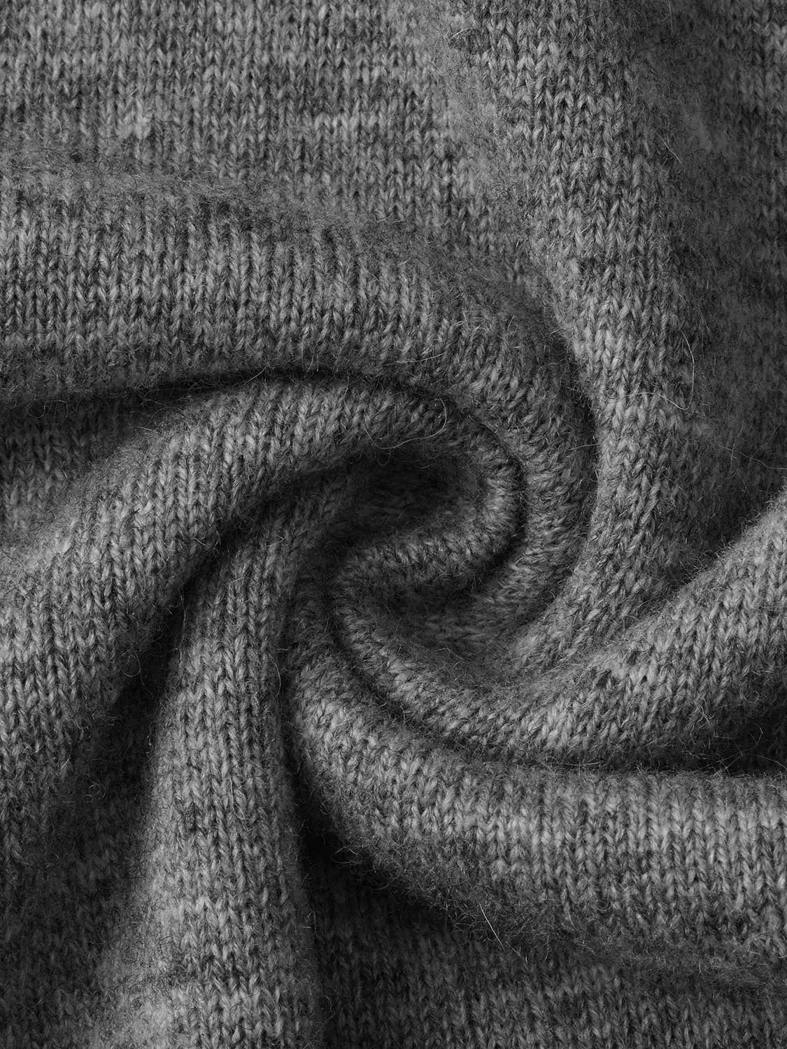 Ribbed Knit Button Placket Long Sleeve Sweater