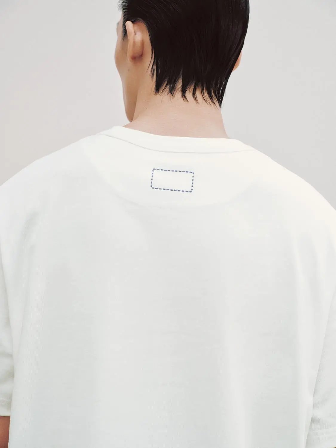 Oversized Crew Neck Short Sleeve Cotton T-Shirt