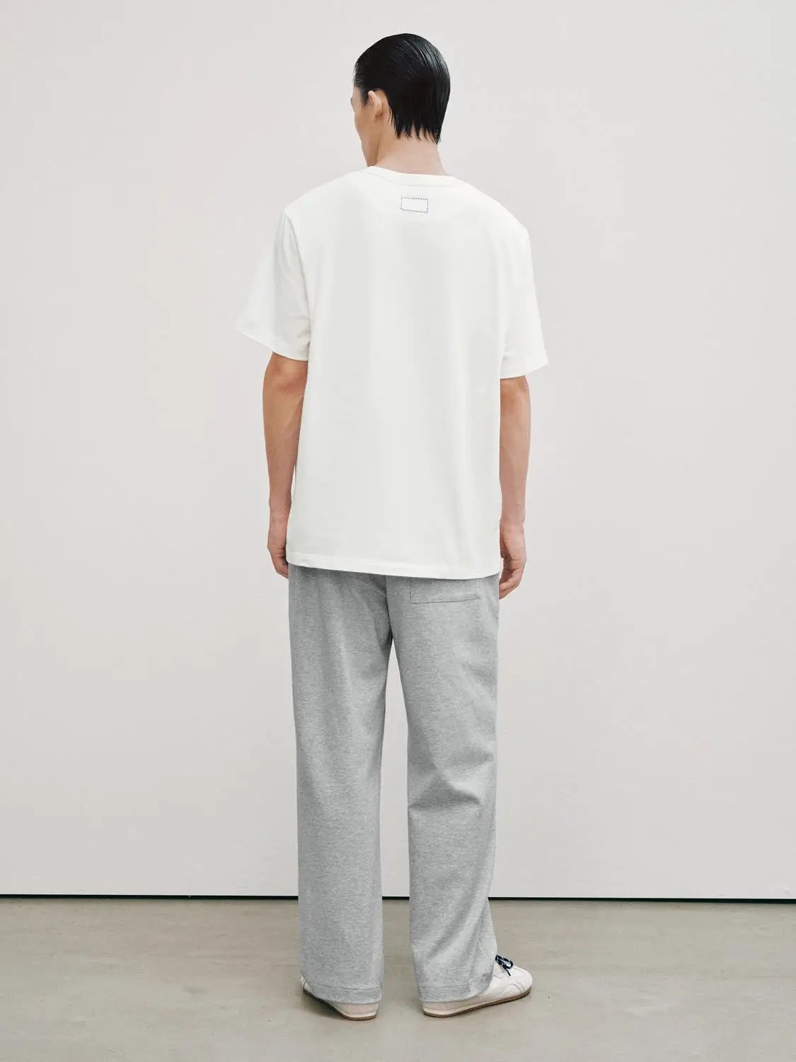 Oversized Crew Neck Short Sleeve Cotton T-Shirt