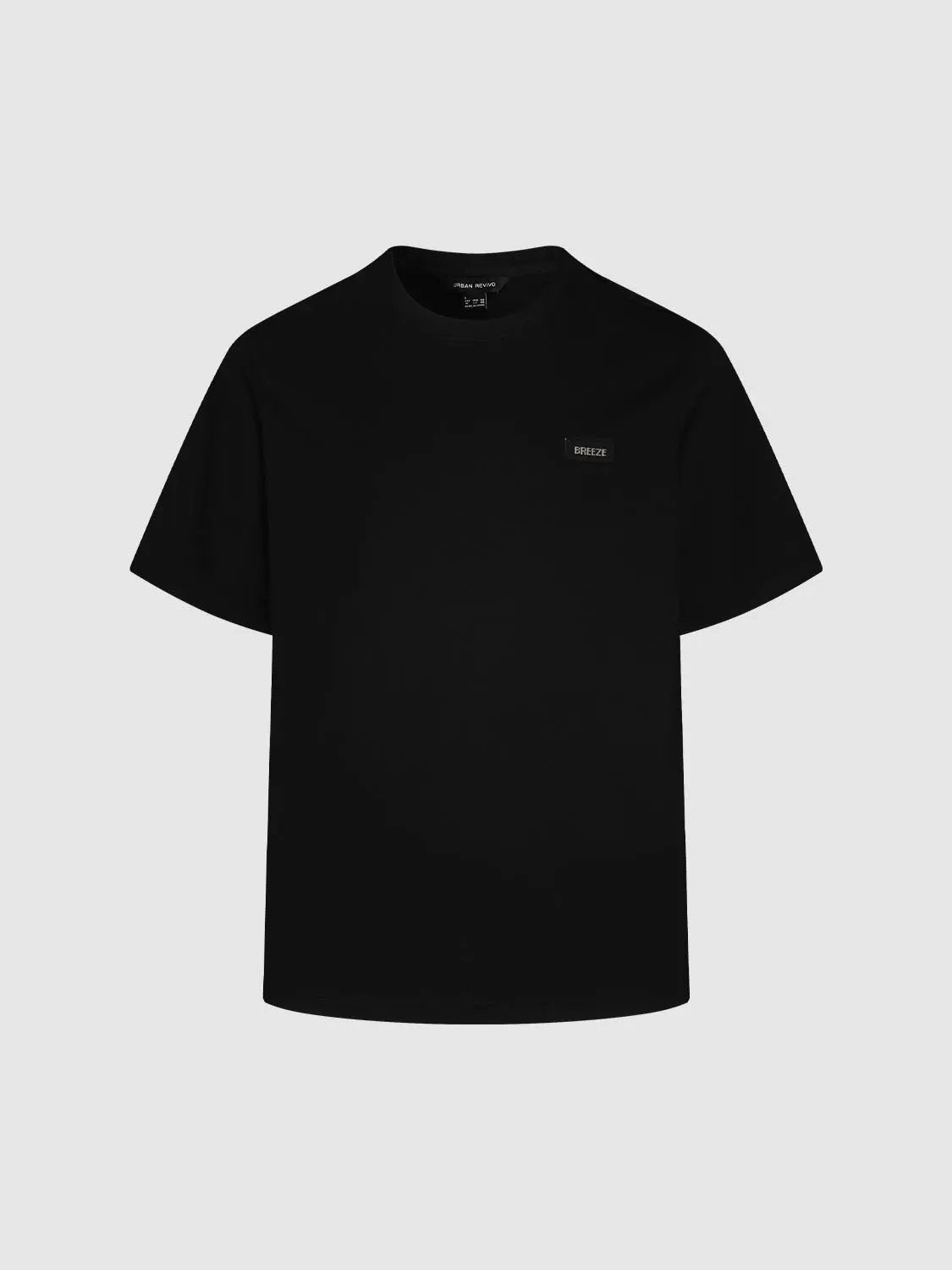 Oversized Crew Neck Short Sleeve Cotton T-Shirt