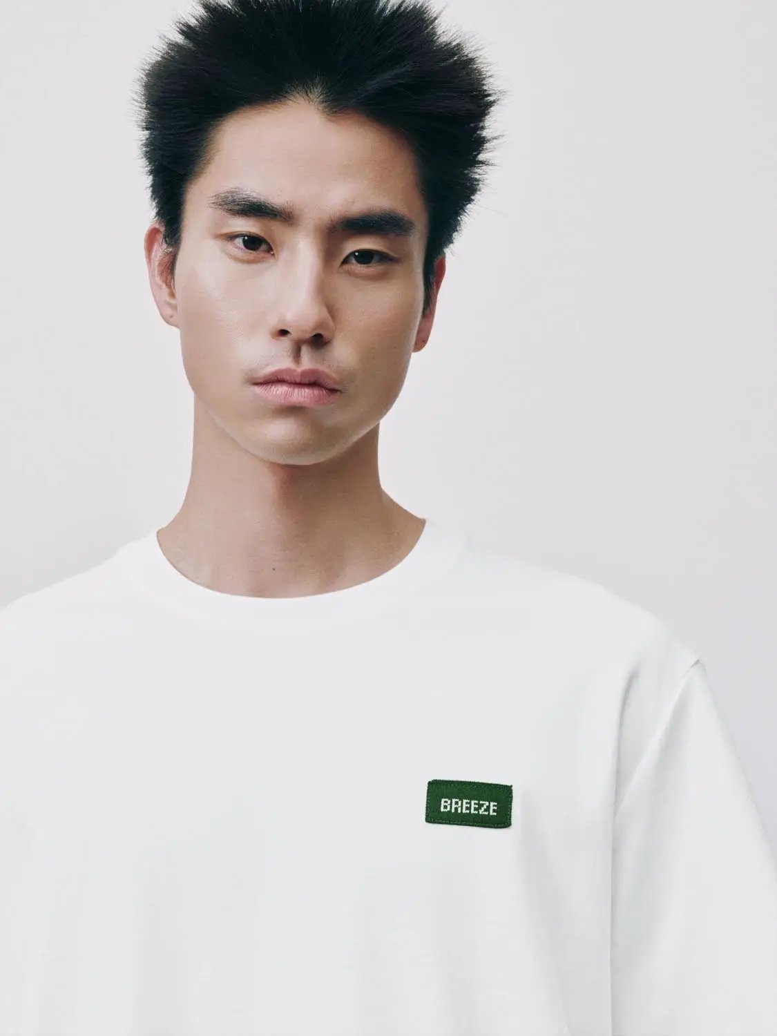 Oversized Crew Neck Short Sleeve Cotton T-Shirt