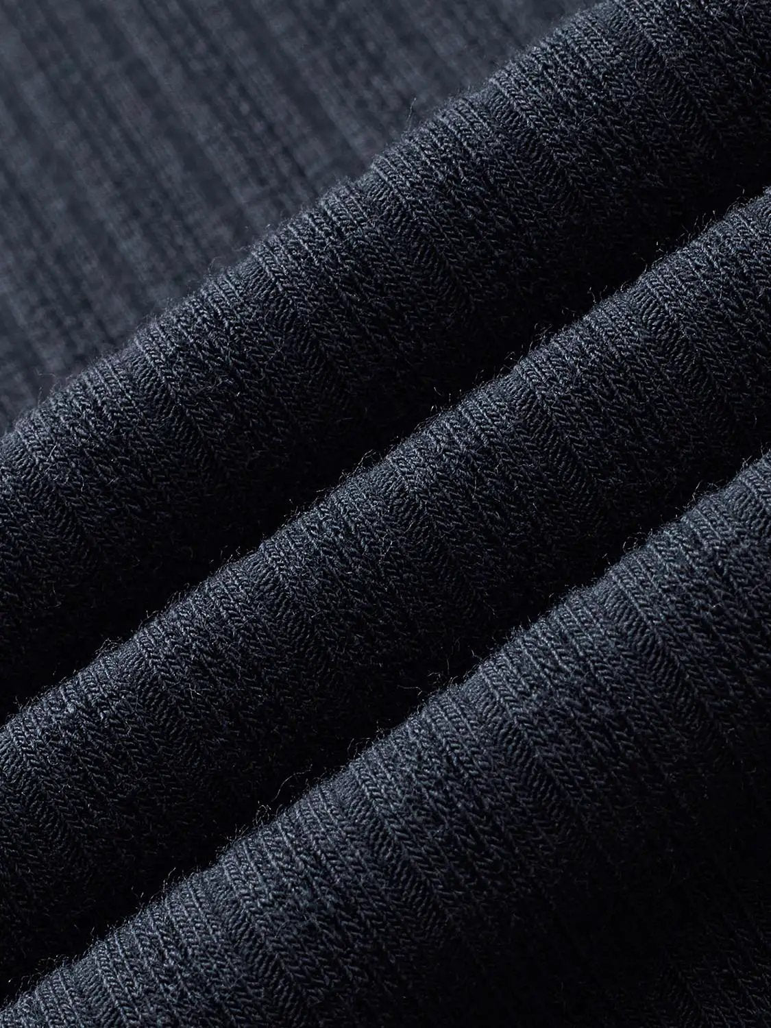 Ribbed Cotton Modal Polo Shirt
