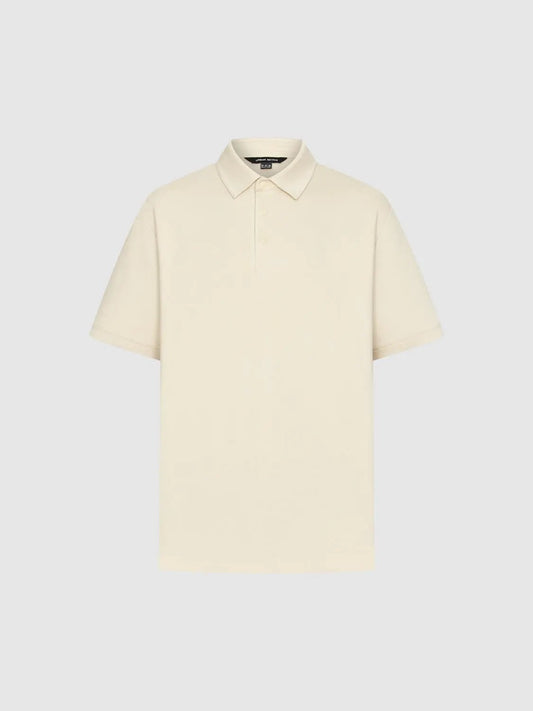 Regular Fit Short Sleeve Cotton Blend Polo Shirt