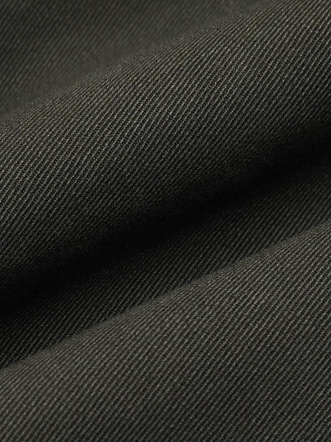 Collared Button Front Long Sleeve Cotton Shirt