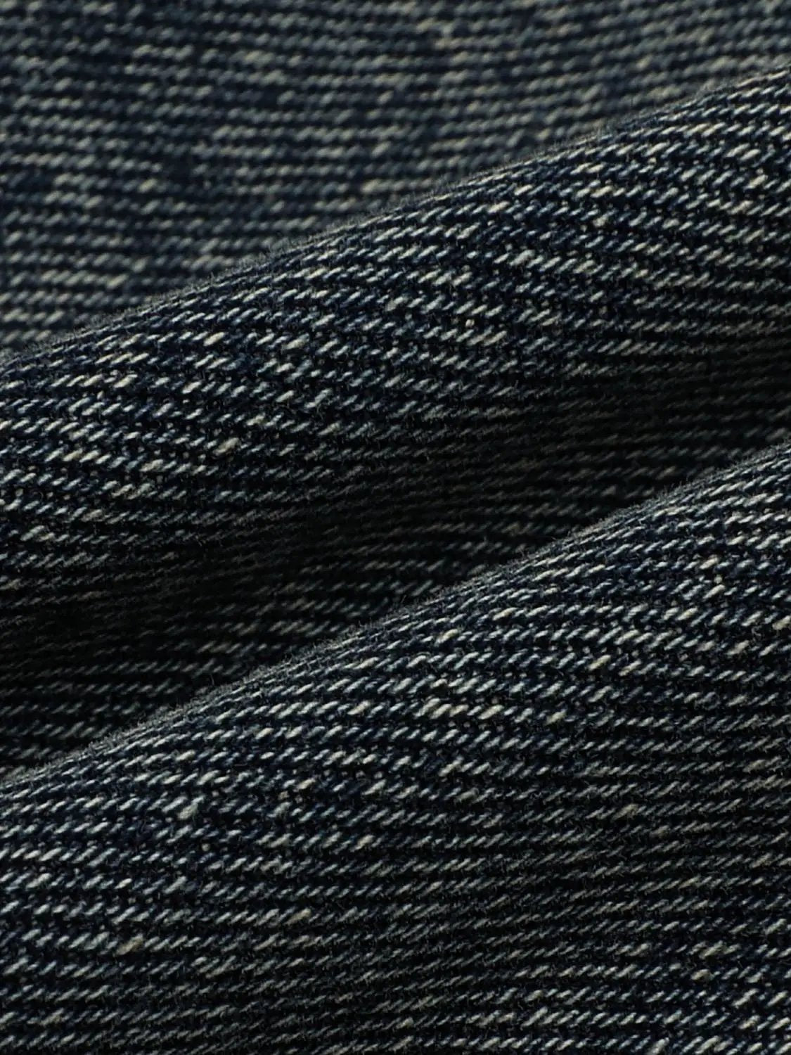 Distressed Relaxed Wide-leg Cargo Cotton Jeans