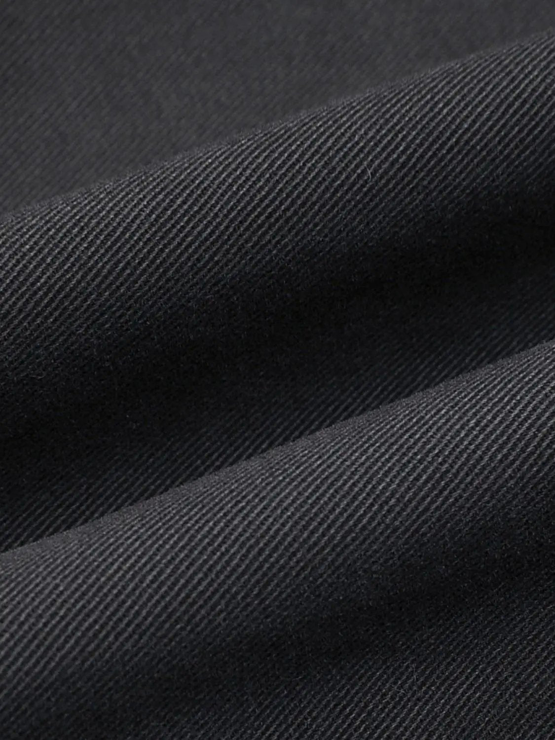 Button-front Shirt Collar Long Sleeve Cotton Shirt