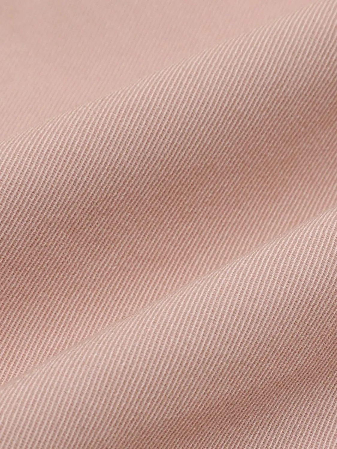 Button-front Shirt Collar Long Sleeve Cotton Shirt