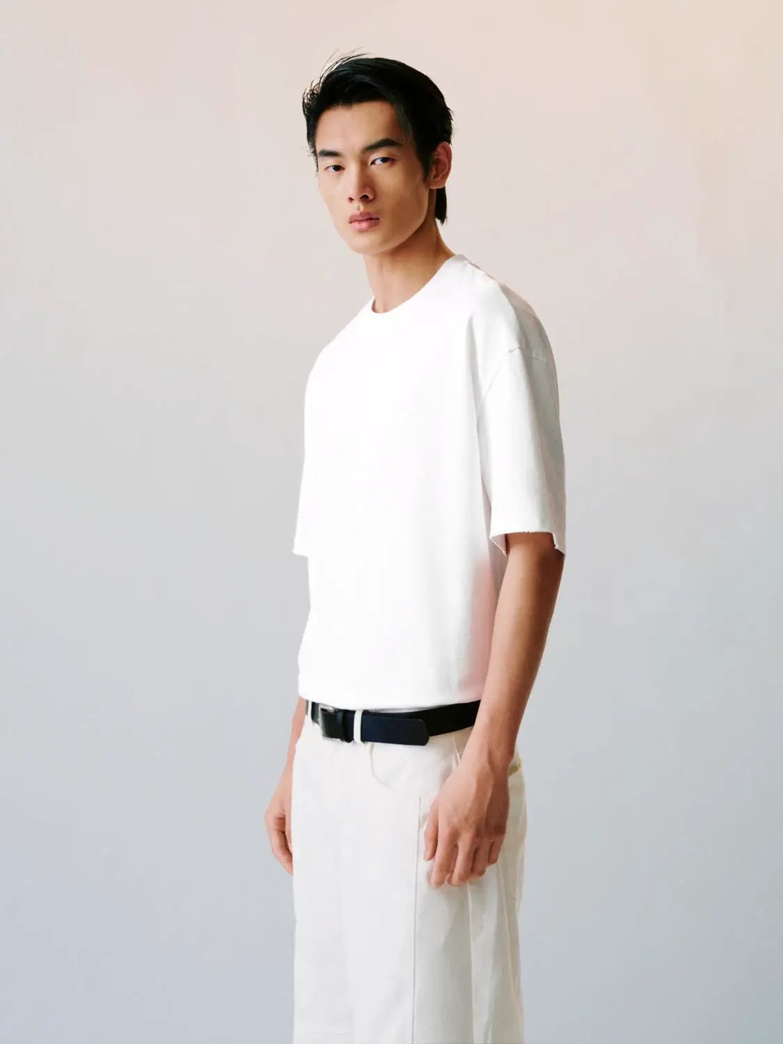 Oversized Boxy Cotton Crew Neck Relaxed T-shirt