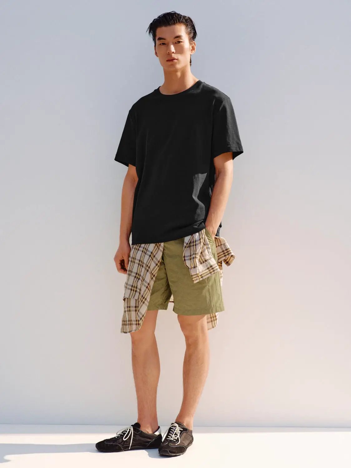 Oversized Crew Neck Cotton T-shirt