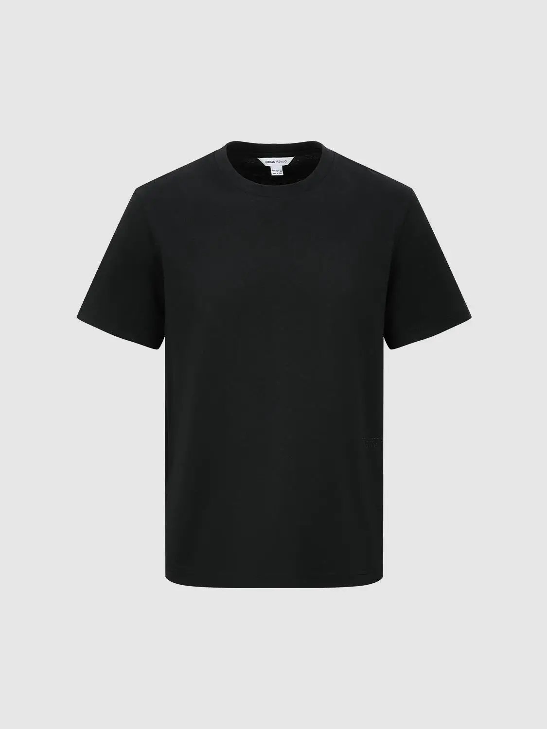 Oversized Crew Neck Cotton T-shirt