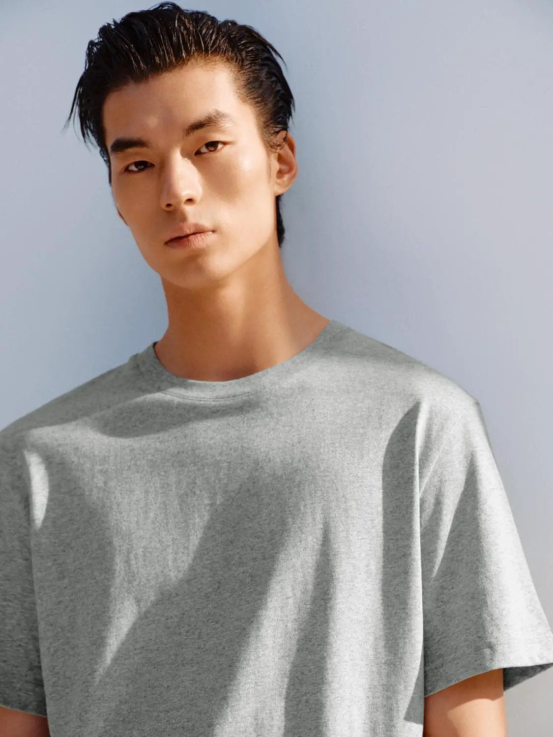 Oversized Crew Neck Cotton T-shirt