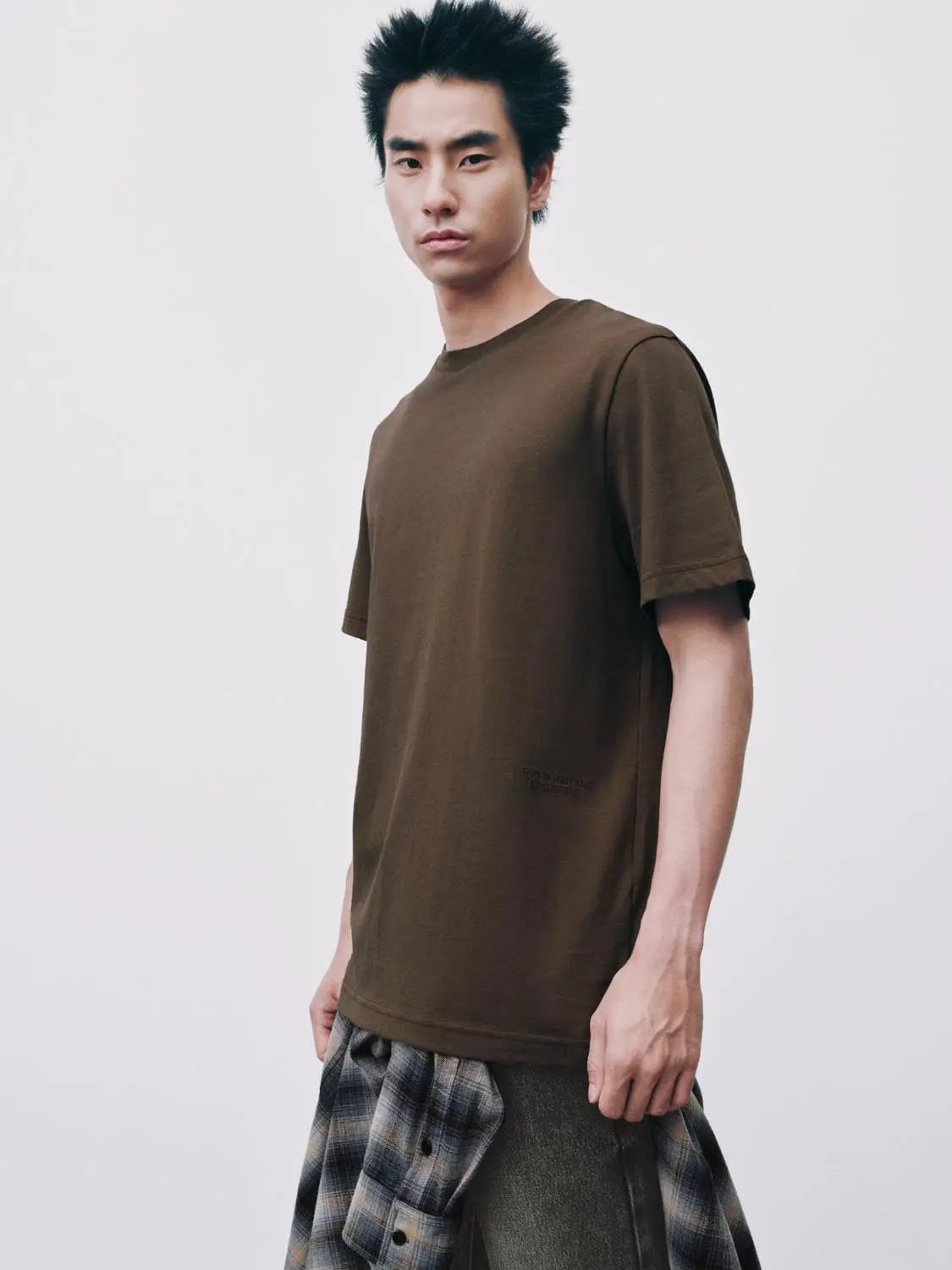 Oversized Crew Neck Cotton T-shirt