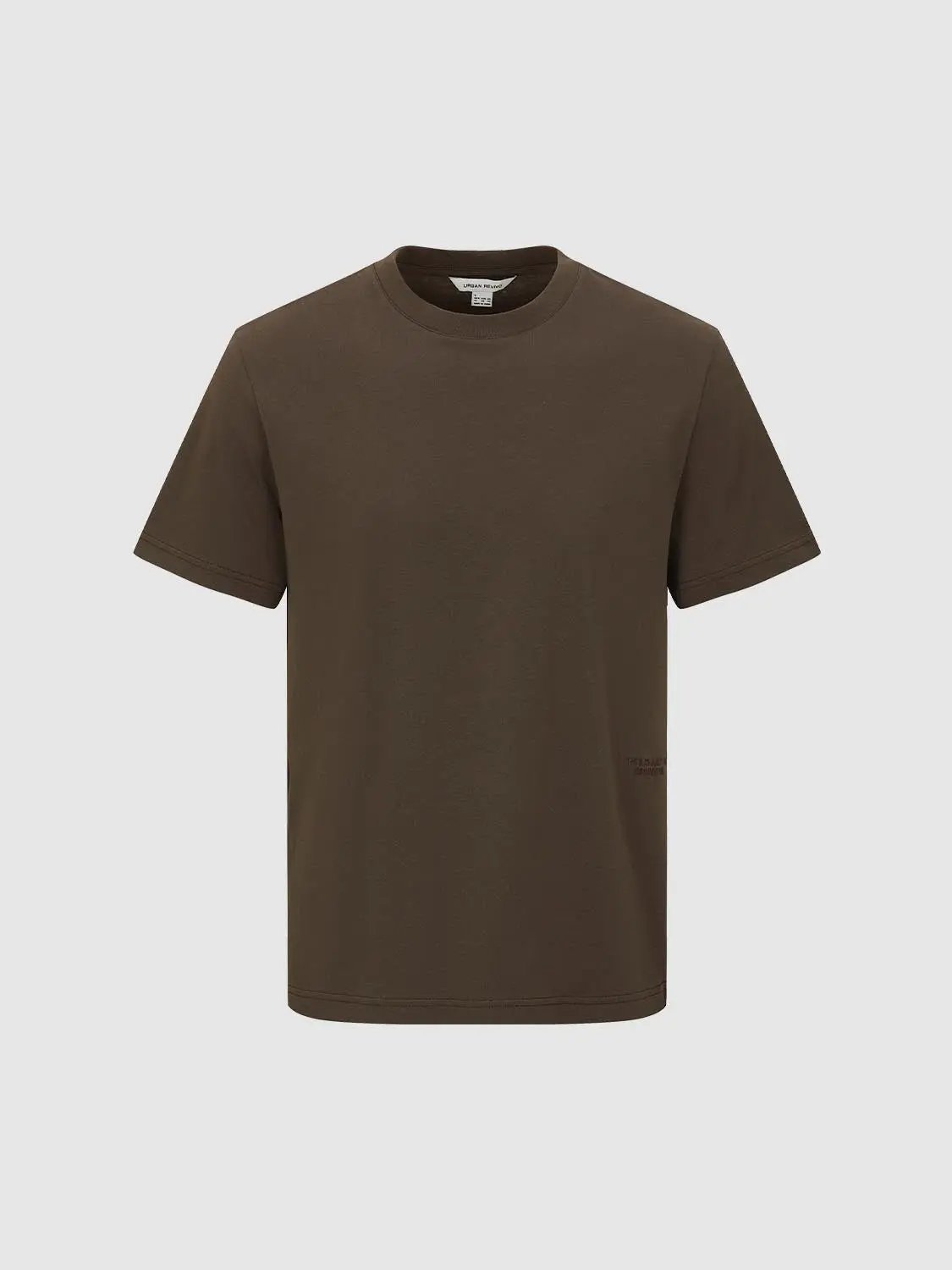 Oversized Crew Neck Cotton T-shirt