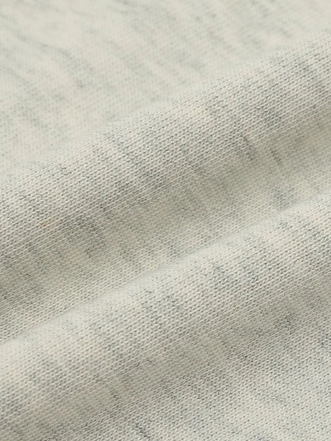 Embroidered Oversized Crew Neck Long Sleeve Cotton T-Shirt