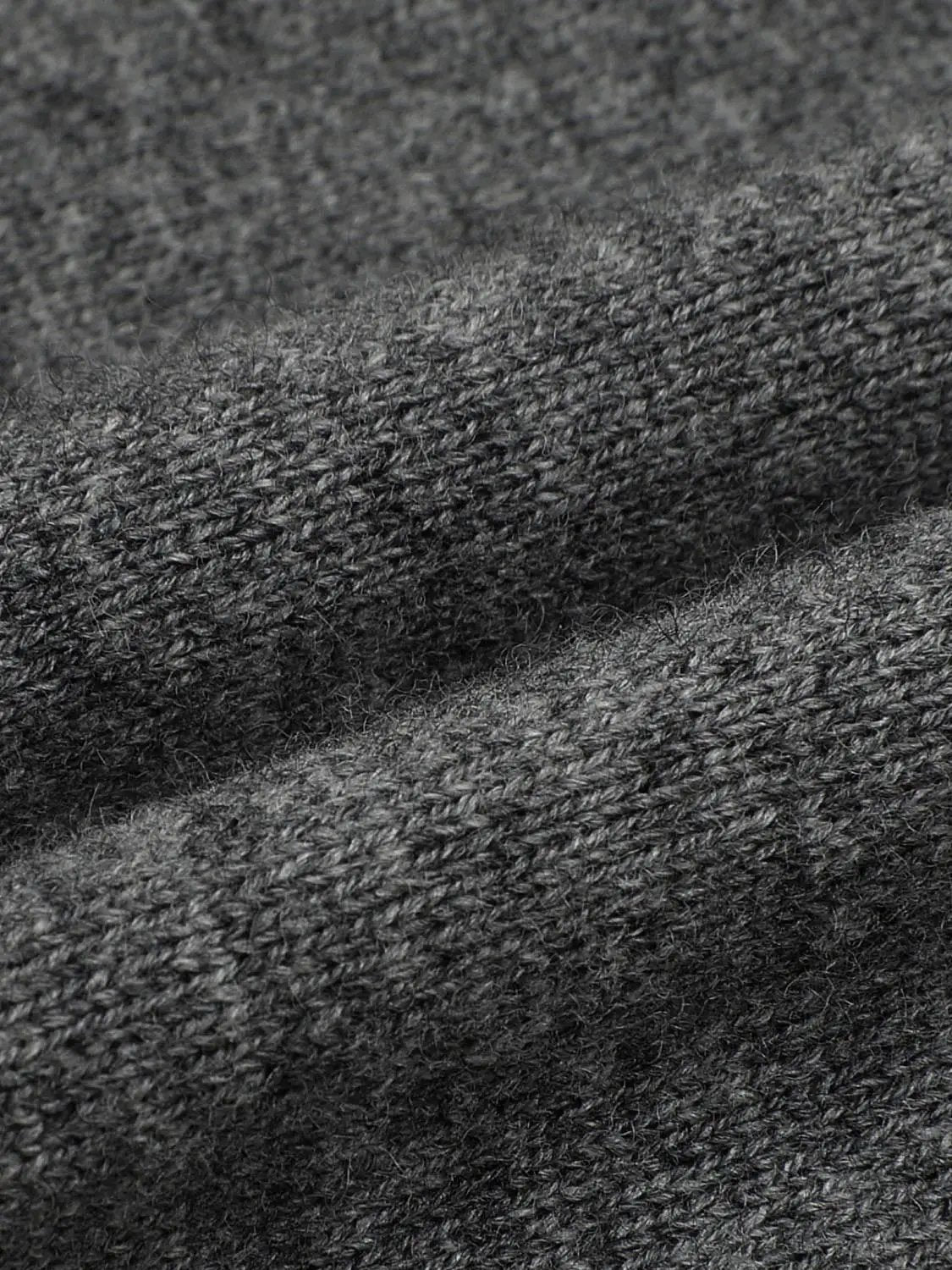 Ribbed Button Front Crew Neck Long Sleeve Cardigan