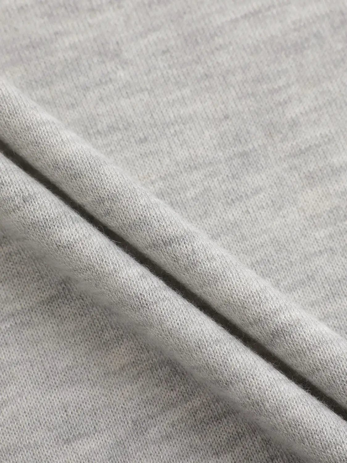 Fitted Knit Turtleneck Long Sleeve Sweater