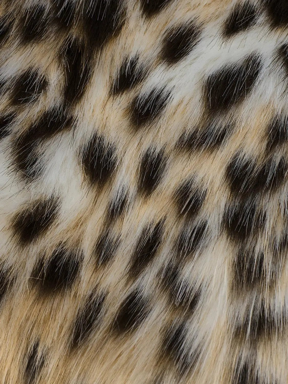Leopard Print Faux Fur Coats