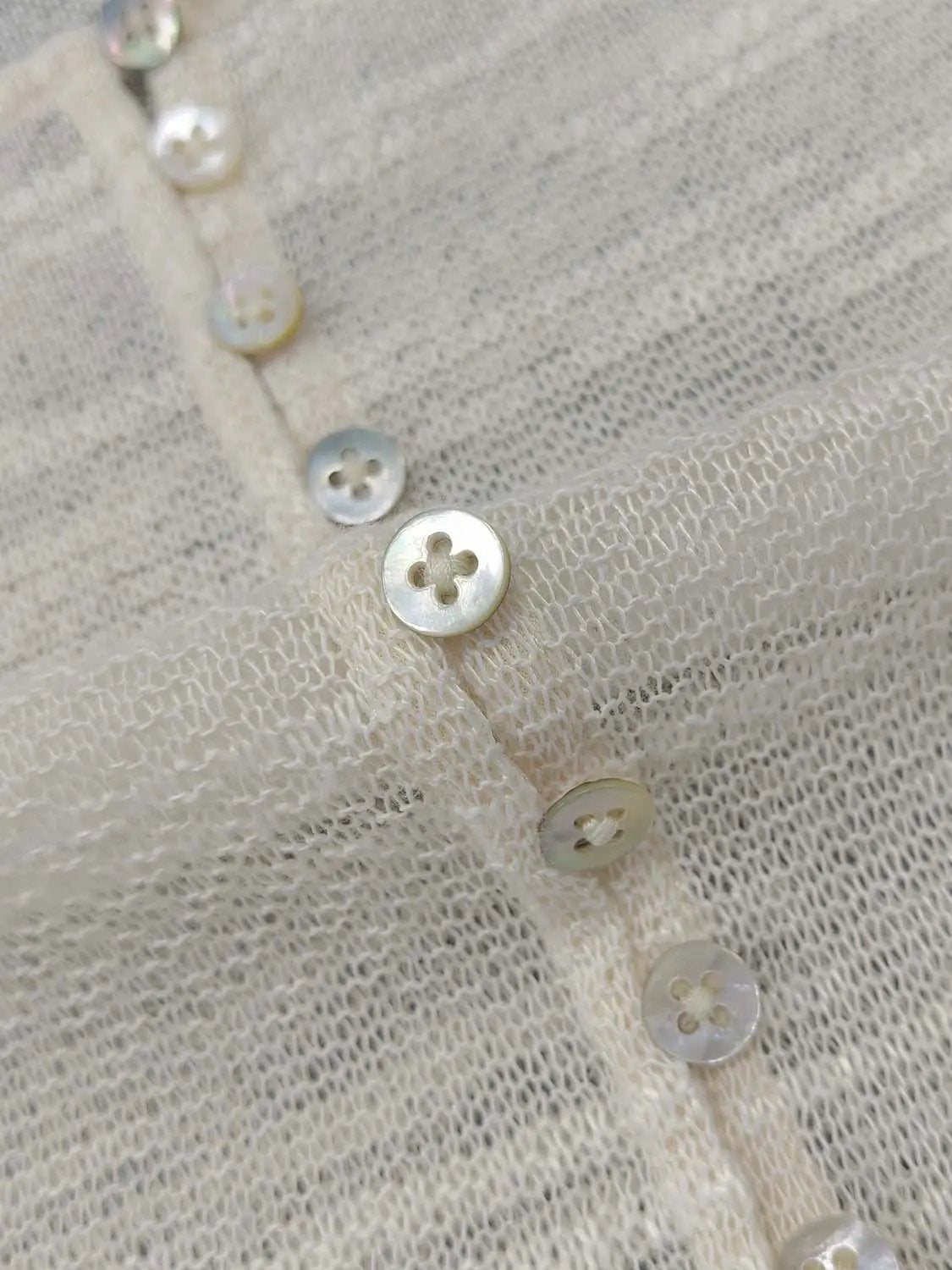 Textured Long Sleeve Button Front Knit Cardigan