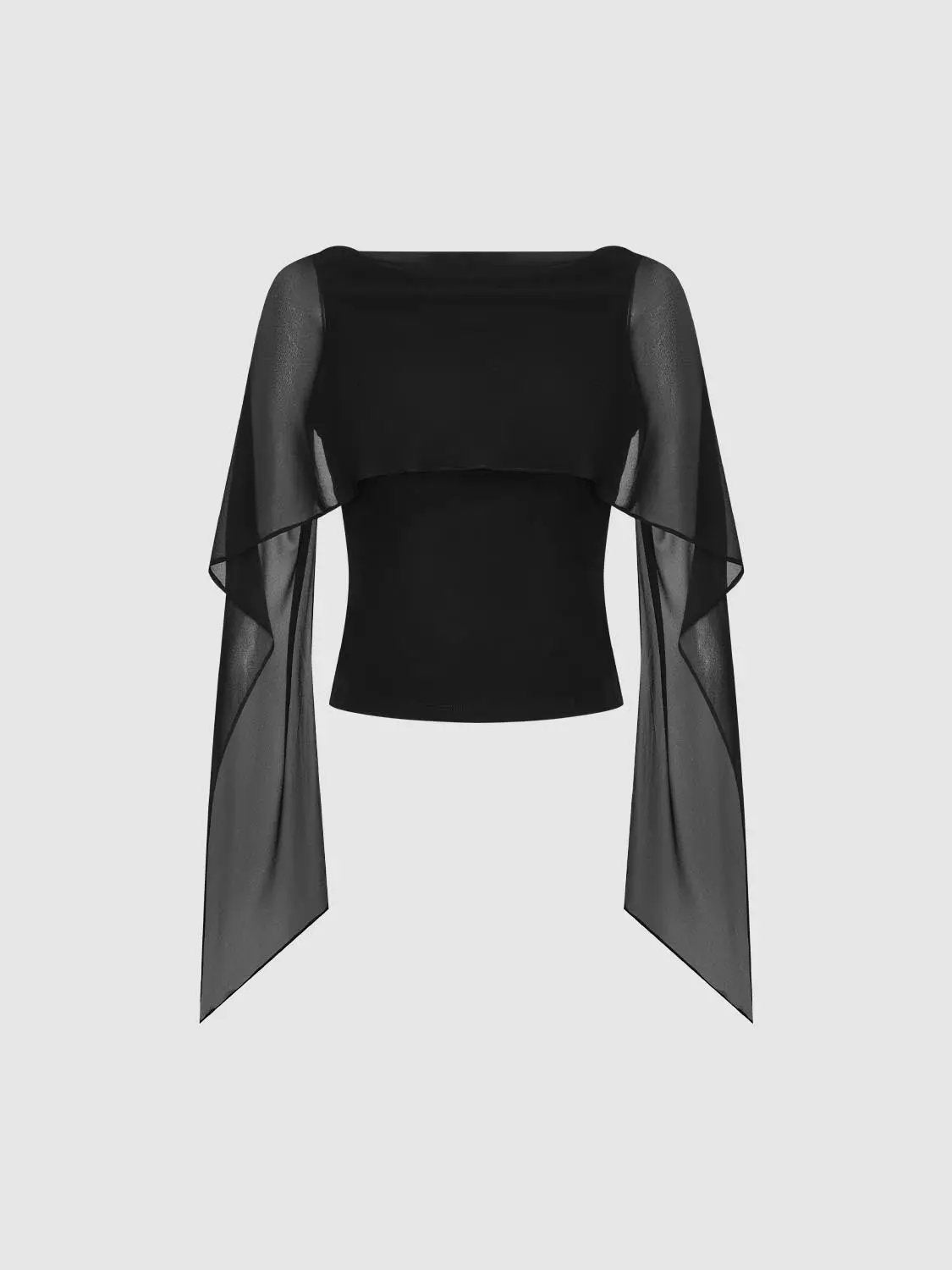Ruffle Long Sleeve Blouse