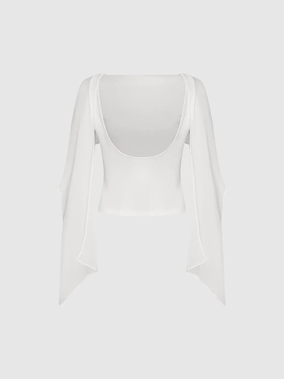 Ruffle Long Sleeve Blouse