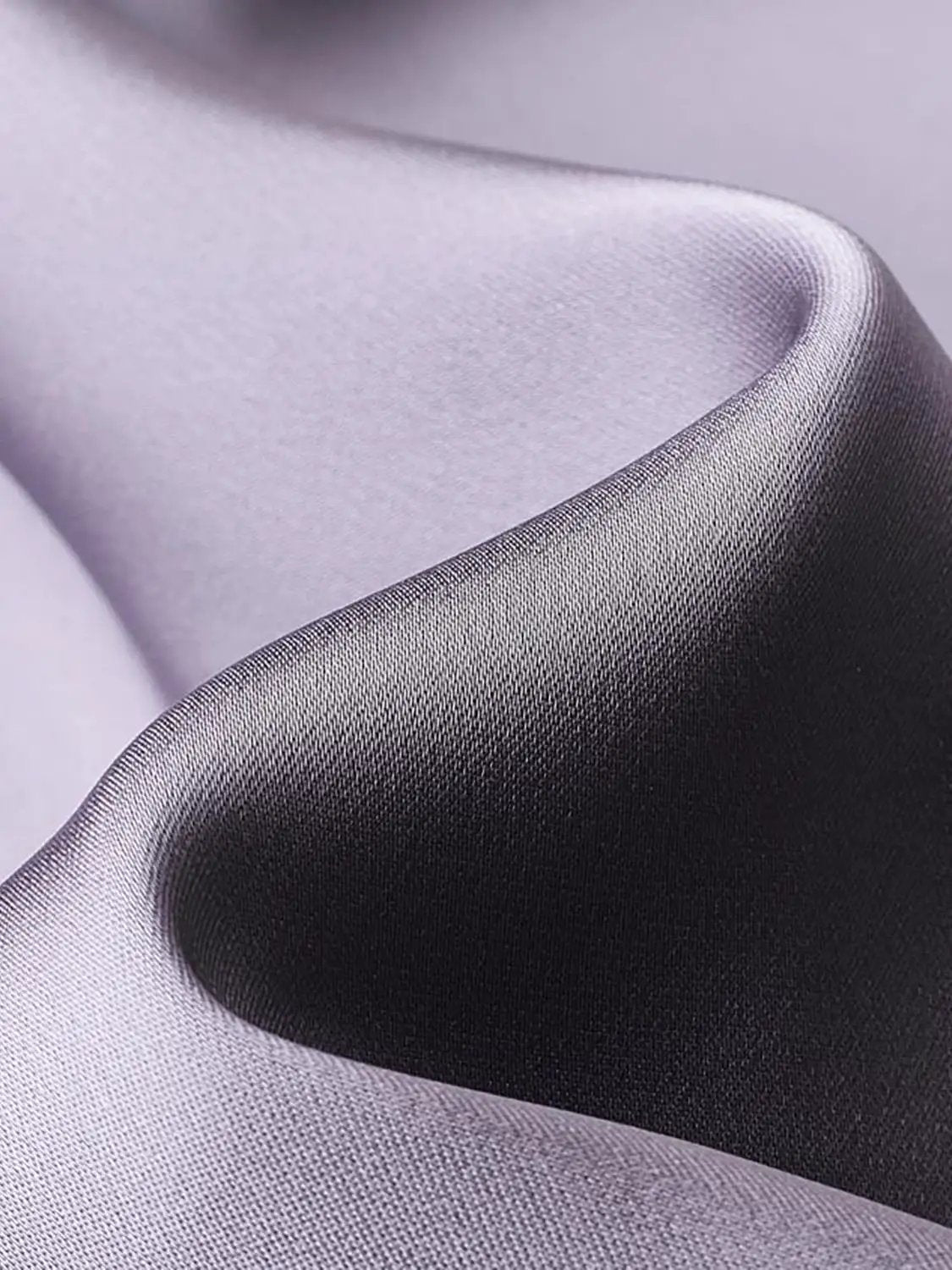 Lavender Strappy A-Line Satin-Like Maxi Draped Neck Dress