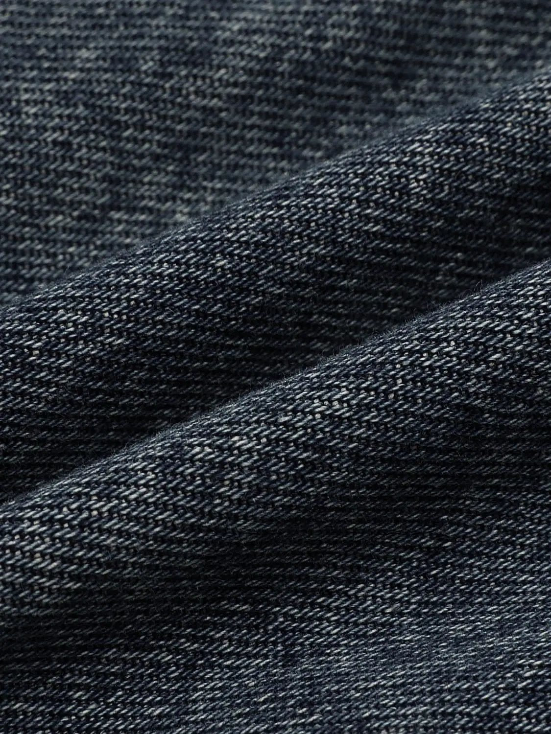 Square Neck Long Sleeve Cotton Denim Jacket