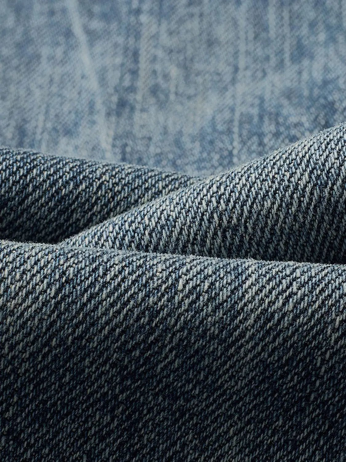 Mid-rise Medium Wash Flared Cotton Jeans