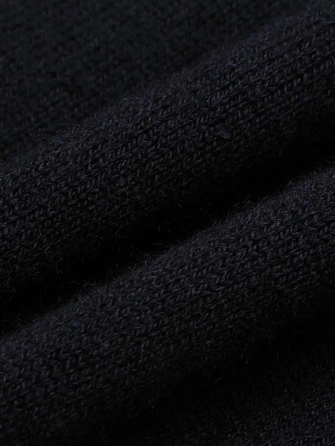 Ribbed Shawl Tie Front Long Sleeve Knit Top