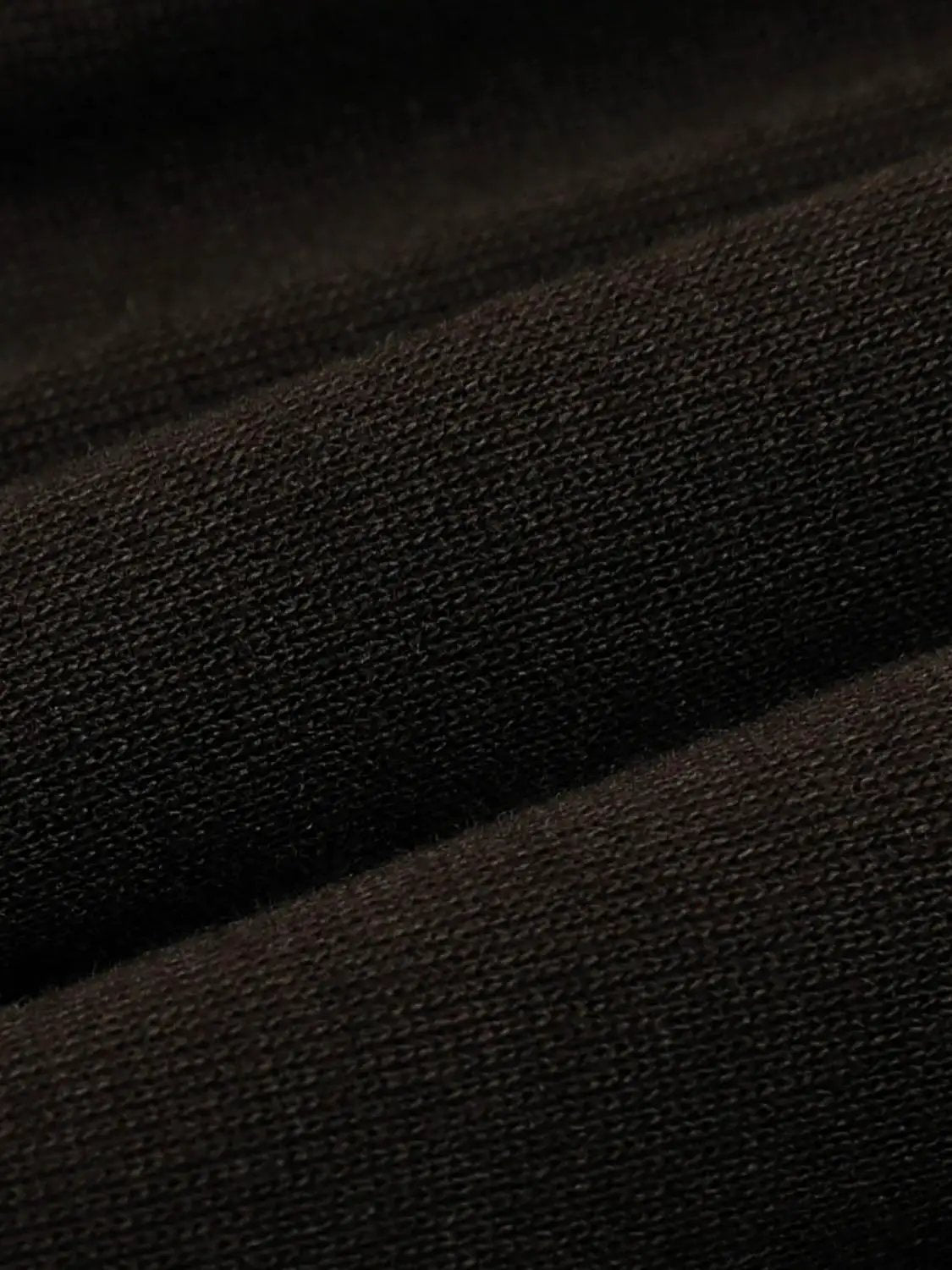 Draped Cowl Neck Long Sleeve Knit T-shirt
