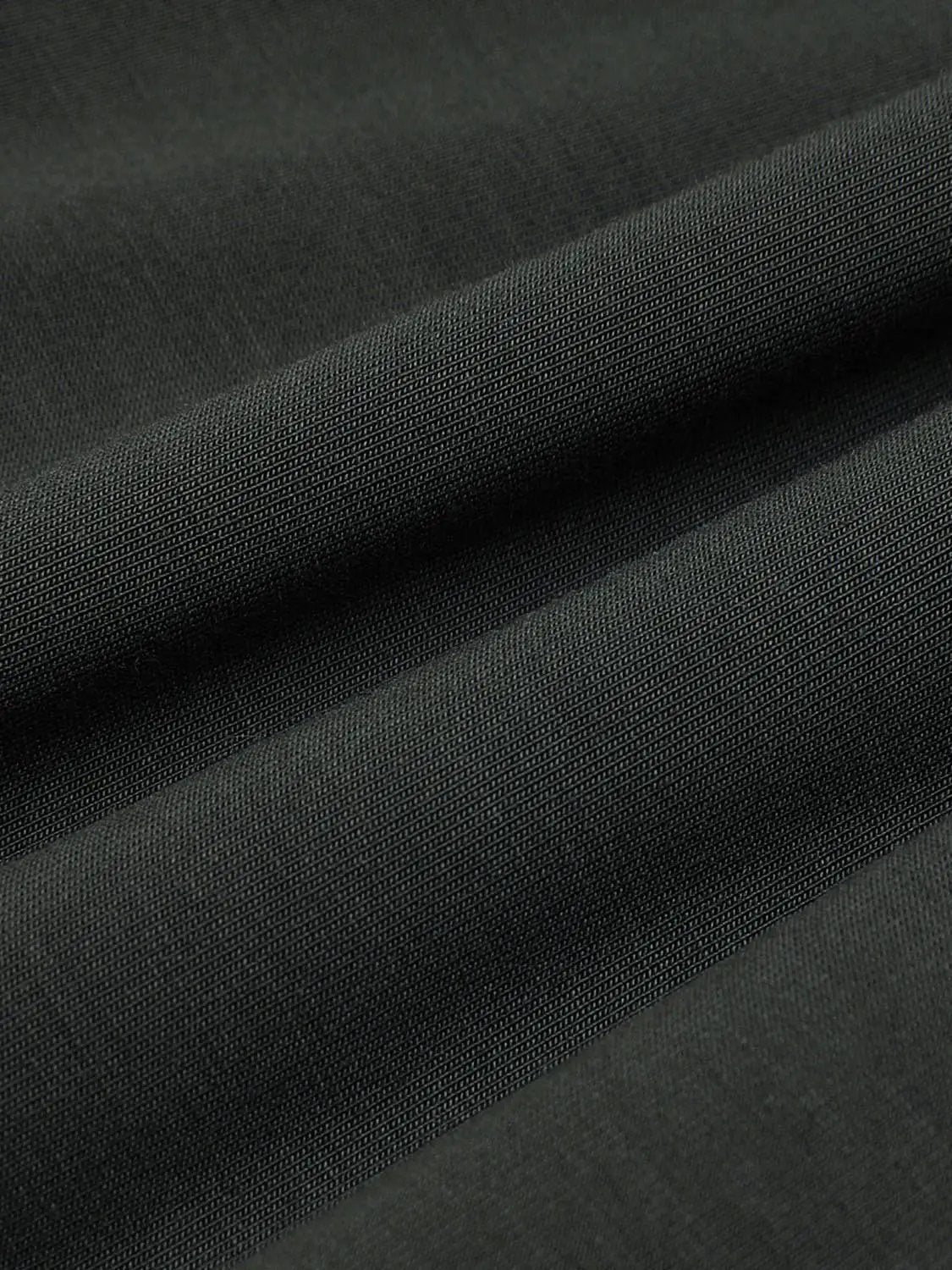 Ruched Draped Fitted V-neck Long Sleeve T-Shirt