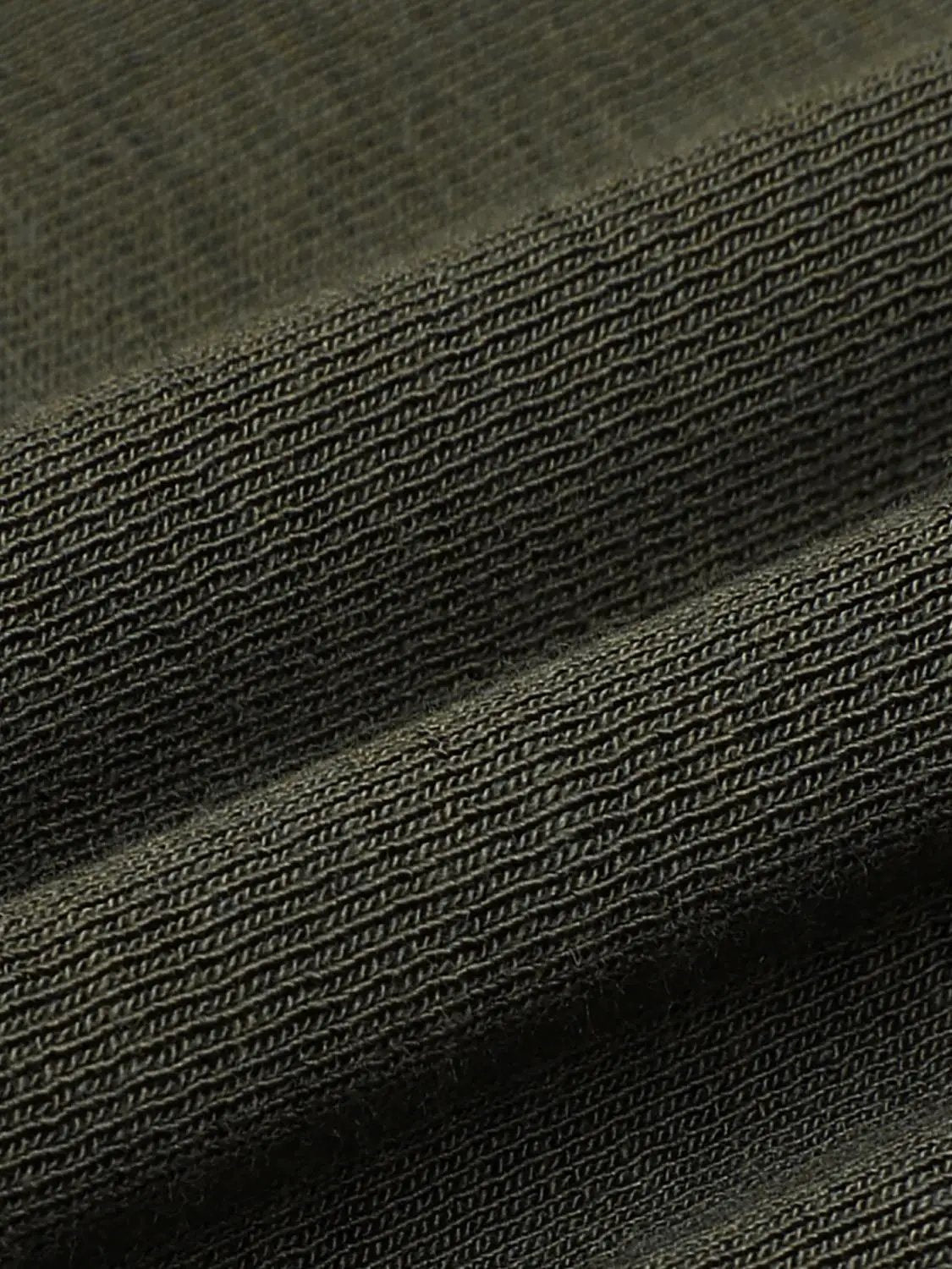 Ruched Side Button Detail Fitted Mock Neck Long Sleeve Top