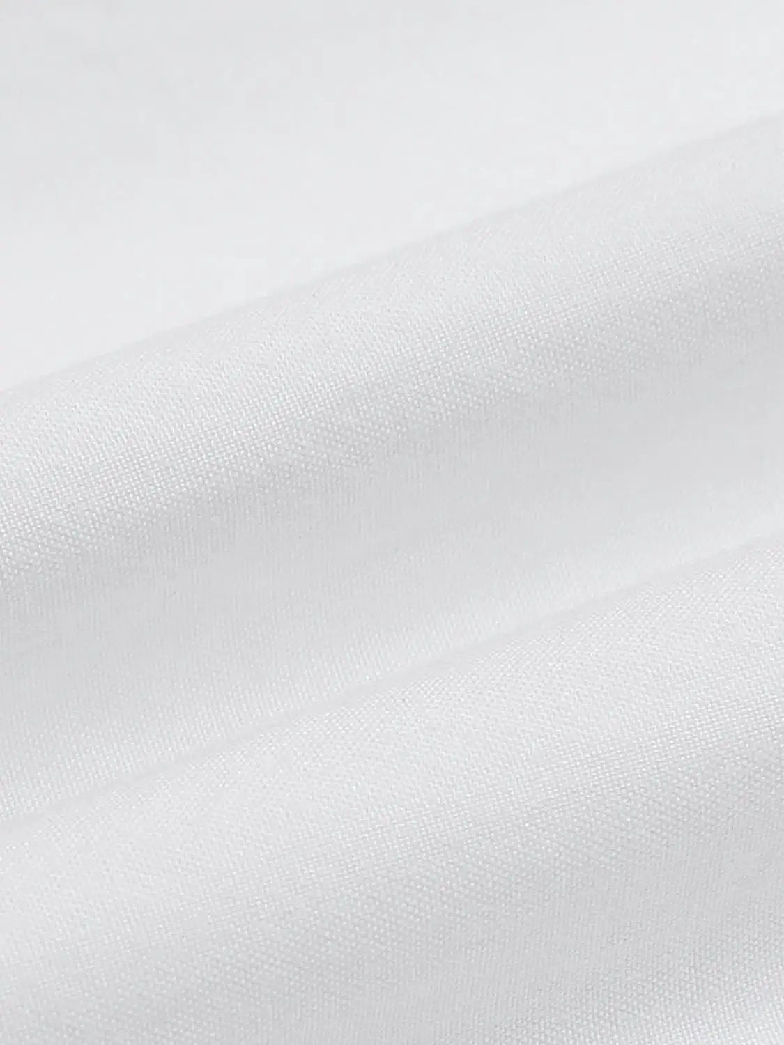 A-line Cotton White Solid Belted Maxi Skirt