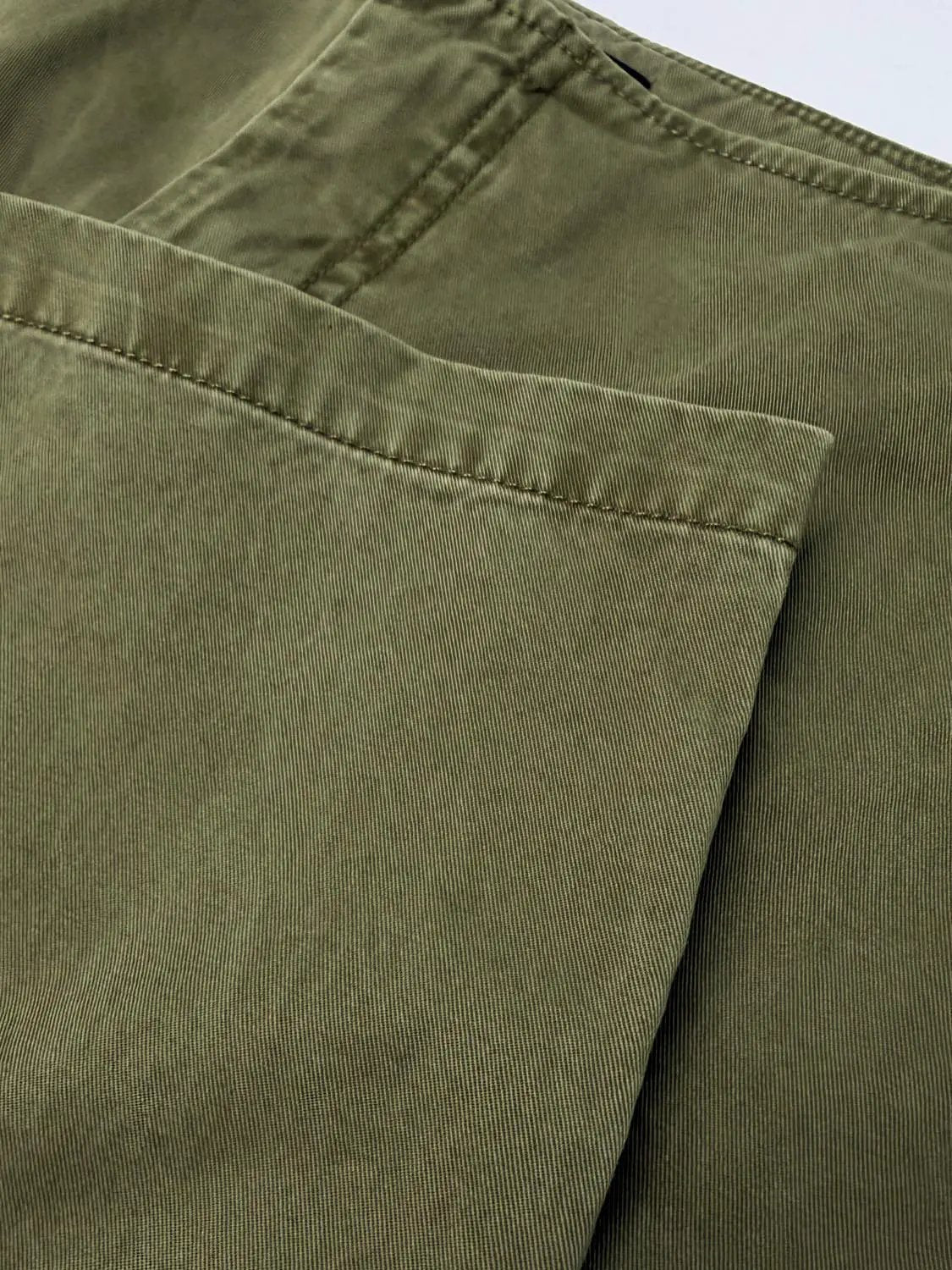 Tailored Wide-leg High-waisted Cotton Pants