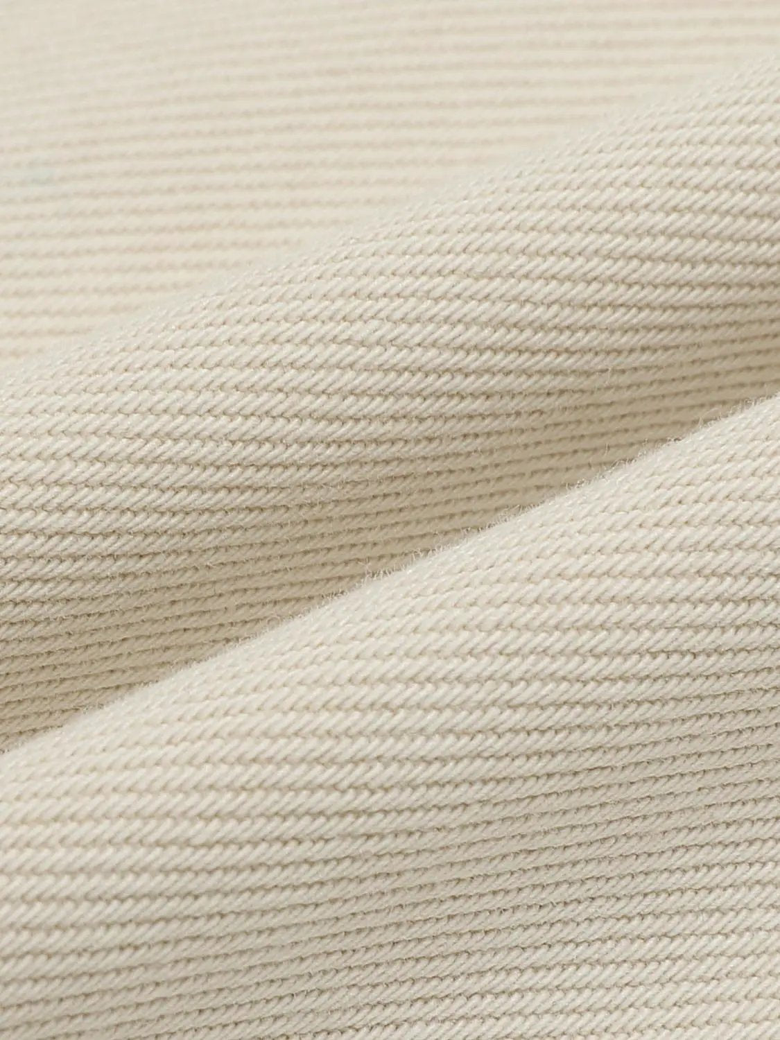 High-waisted Cotton Blend Wide-leg Pants