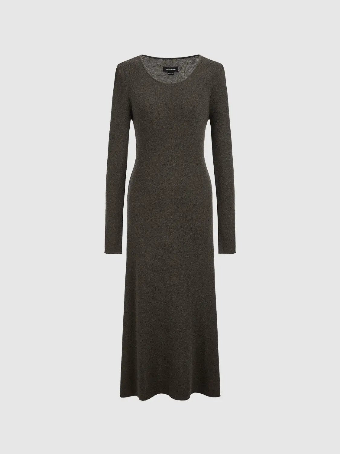 Tie-Front Knitted Dresses