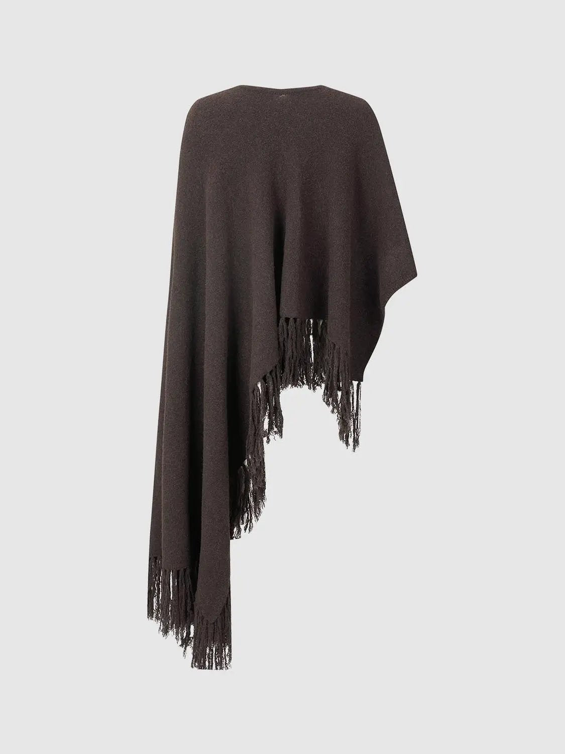 Tassels Hem Oversize Knitted Cardigans