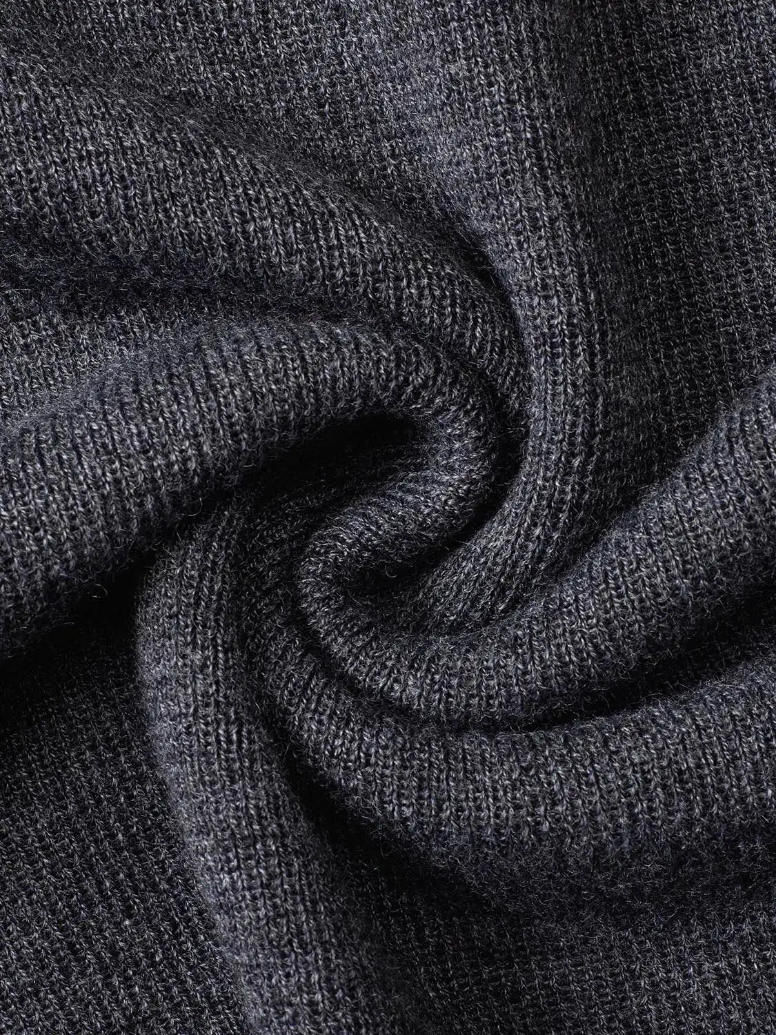 Fitted Button Front Mock Neck Long Sleeve Sweater