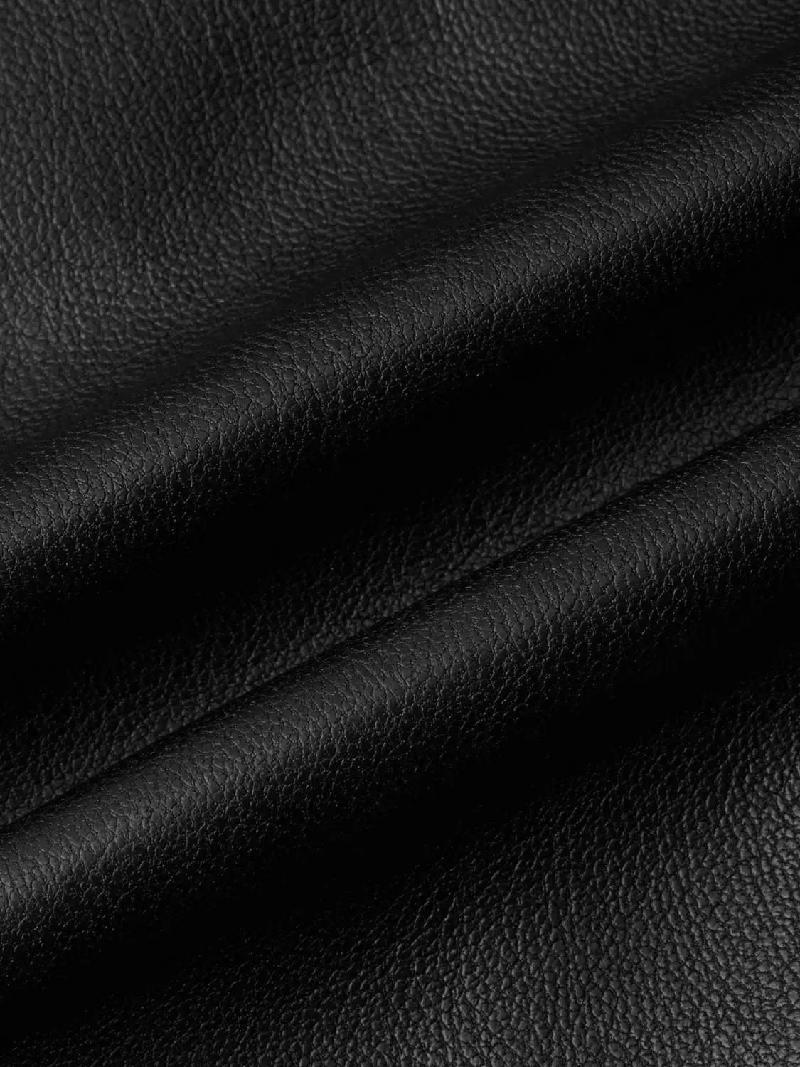 Zip Up Front Vegan Leather Jackets