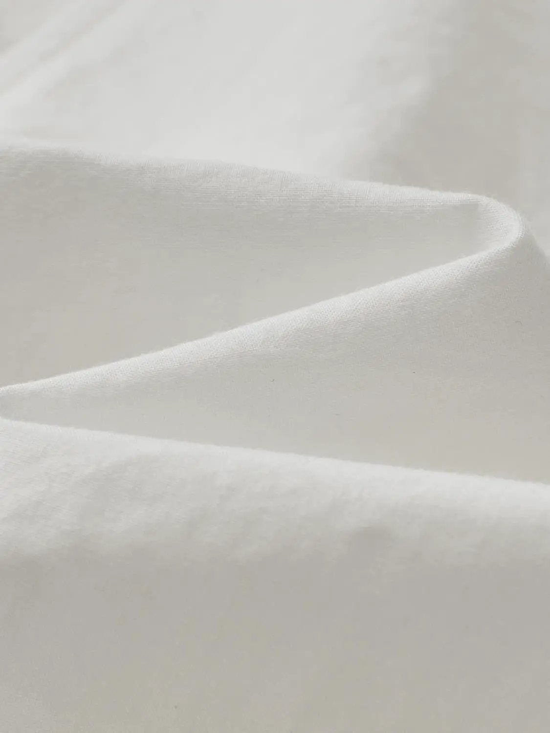 Wrap Front Thin Stretch Cotton Shirt