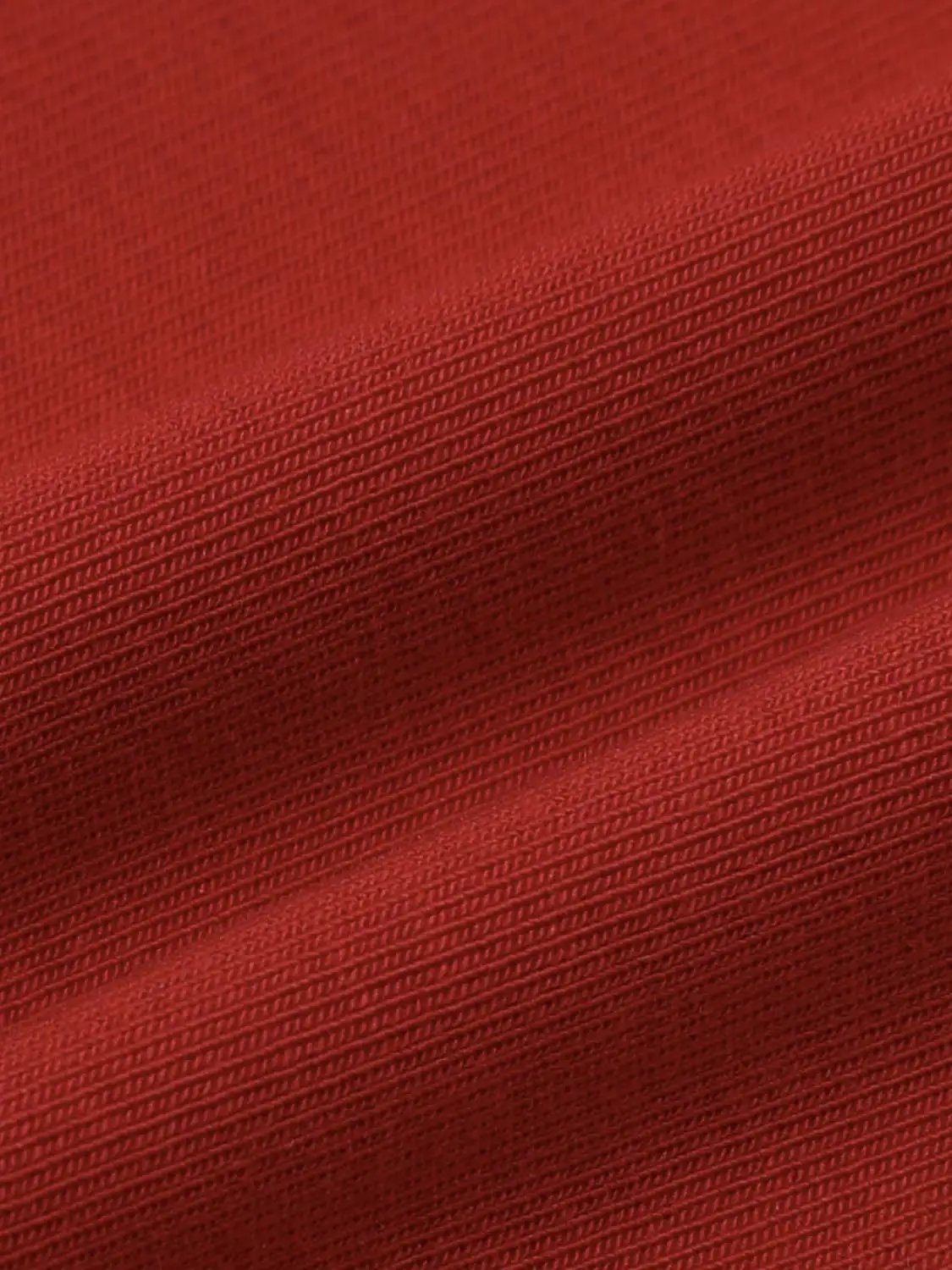 2-In-1 Contrast Boat Neck Fit Cotton T-Shirt