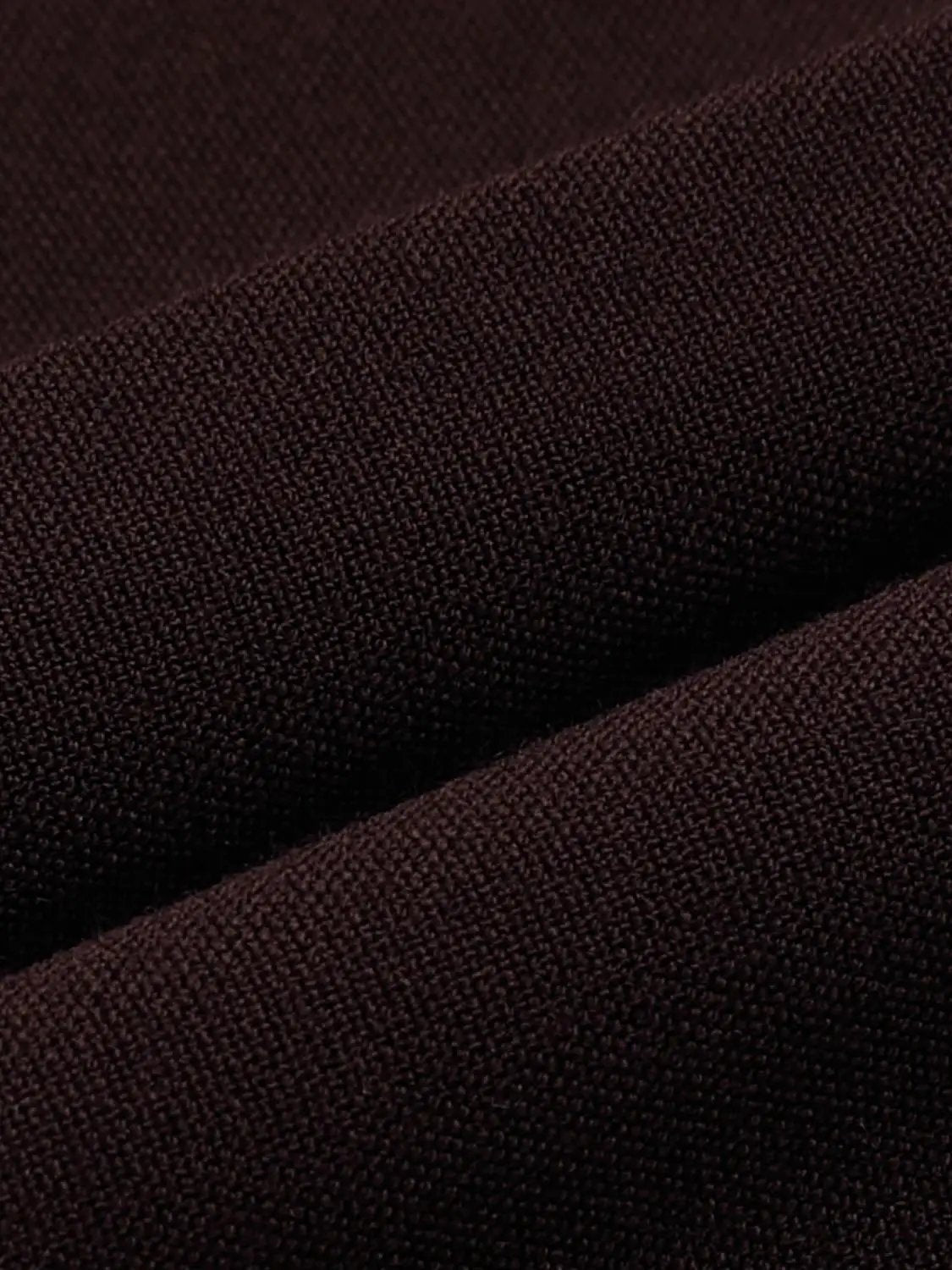 Solid Straight-Leg Tailored Pants With Flat Front And Slit Hem