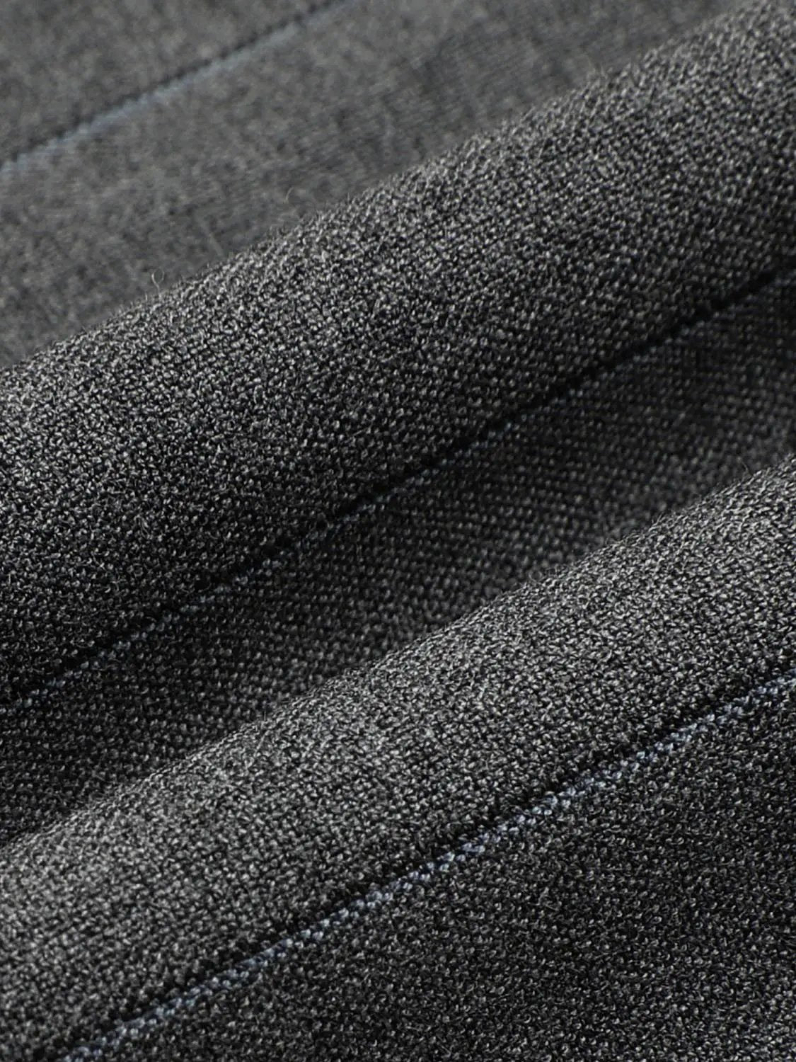 Mid-rise Pinstripe Wrap Front Wide-leg Pants