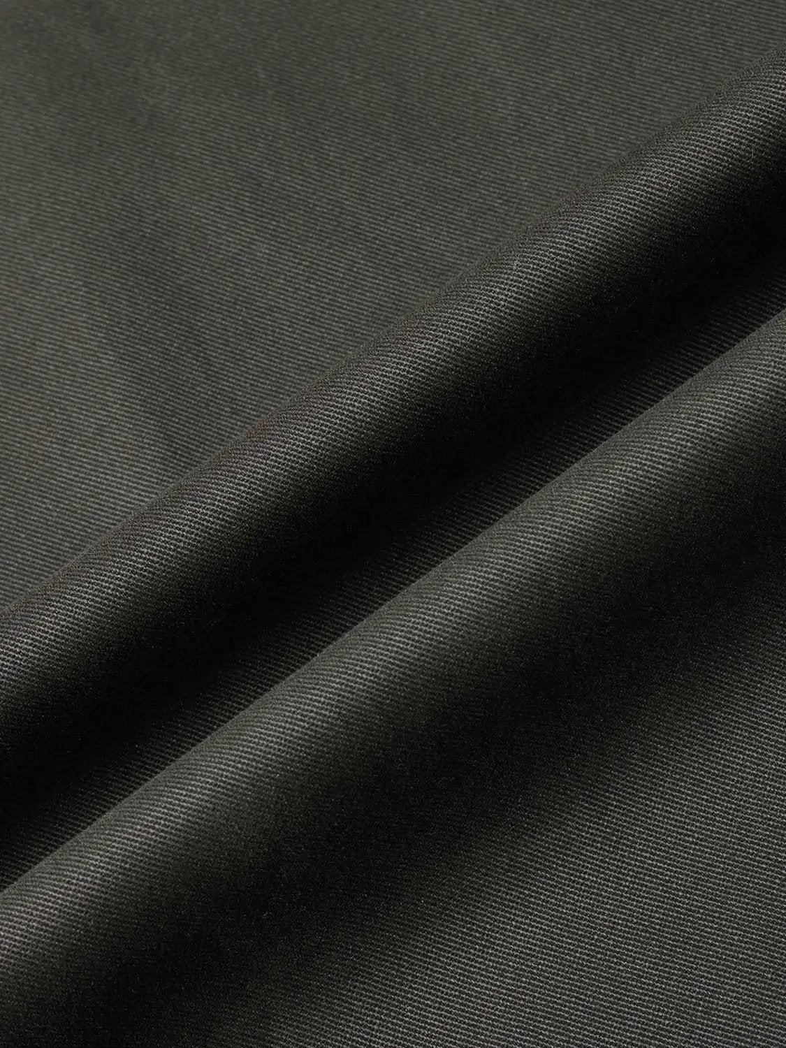 Pleated Drawstring Waist Cotton Wide-leg Pants
